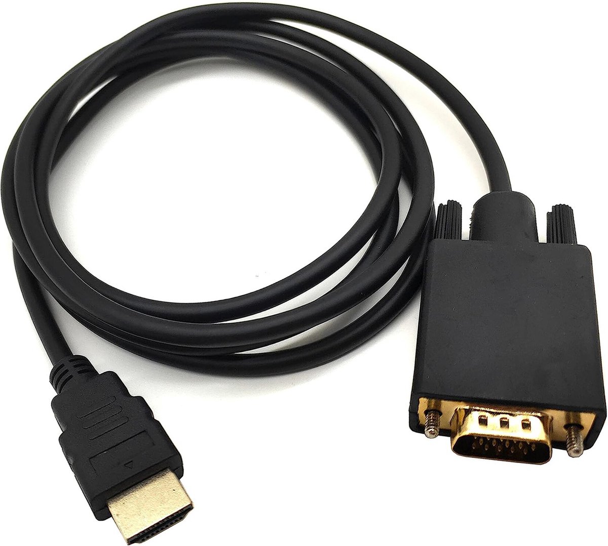 HDMI naar VGA Kabel 1.8 Meter HDMI VGA Kabel HDMI naar VGA Converter Kabel 1080p...