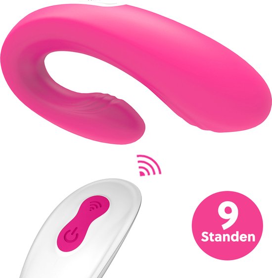 Tease Me® Double Pleasure Vibrator met Afstandsbediening - Waterproof - Discreet bezorgd - Clitoris stimulator - Koppel vibrator - Vibrators voor vrouwen