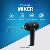 JEBA USB Handmixer - Mixers - Mixer - Hand Mixer- Blender - Handmixer - Oplaadbaar - Mixen - Baken- Twee gardes-