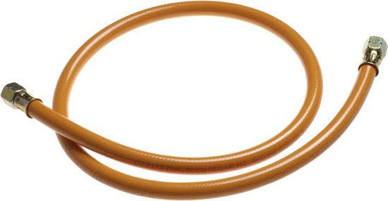 Gimeg Gasslang PVC 1/4 inch links binnen x 1/4 inch links binnen 1 m