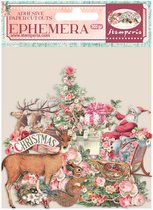 Stamperia - Pink Christmas Ephemera (35pcs) (DFLCT28)