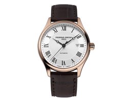 Frédérique Constant Classics FC-303MC5B4 Horloge - Leer - Bruin - Ø 40 mm