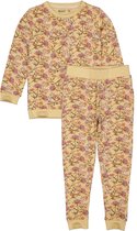 Meisjes pyjama - Puck - AOP Zand bloemen