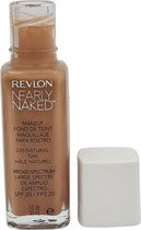 Revlon Nearly Naked Foundation - 220 Natural Tan