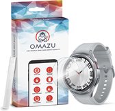 Samsung Galaxy Watch Classic 7 -47mm OMAZU 3D Flex TPU Screenprotector, 3 Pack- Kras herstellende coating -crystal clear