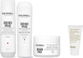 Goldwell Dualsenses Bond Pro Fortifying Set -Shampoo + Conditioner + Haarmasker + WILLEKEURIG Travel Size