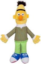 Sesamstraat pluche knuffel pop - Bert - stof - 30 cm/44 cm staand - Bekende cartoon figuren