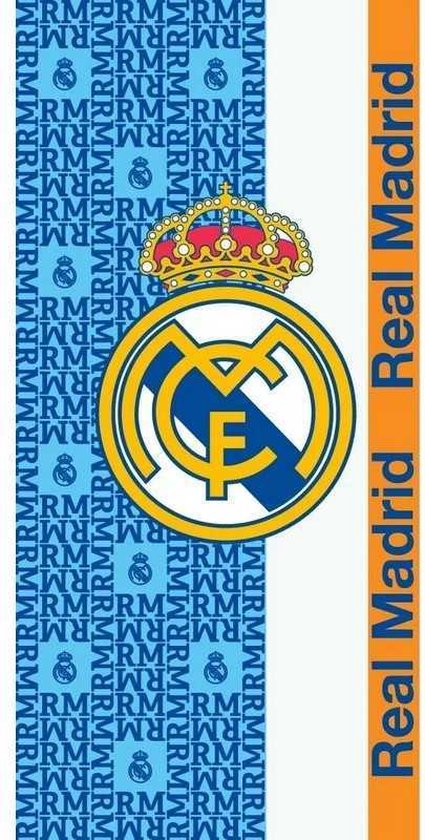 Real Madrid Handdoek Strandlaken Badlaken  140x70 Katoen