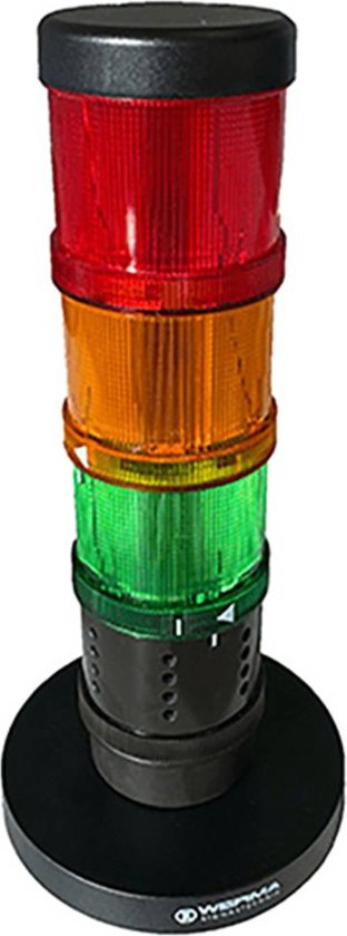 Werma Signaltechnik SignalSet CO₂-signaalzuil 649.000.10 Rood, Geel, Groen 1 set(s)