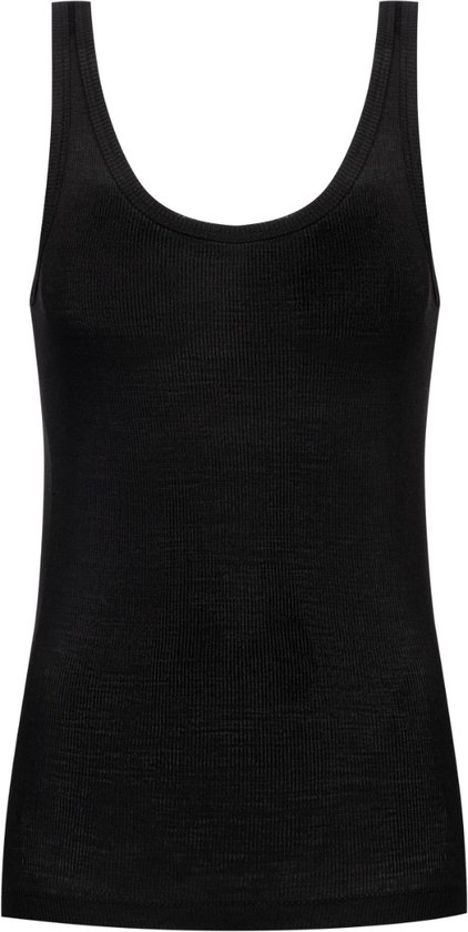 Mey Chemise Wool Love Rib Dames 65014 3 noir S/ M