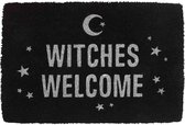 Something Different - Black Witches Welcome Deurmat - Zwart