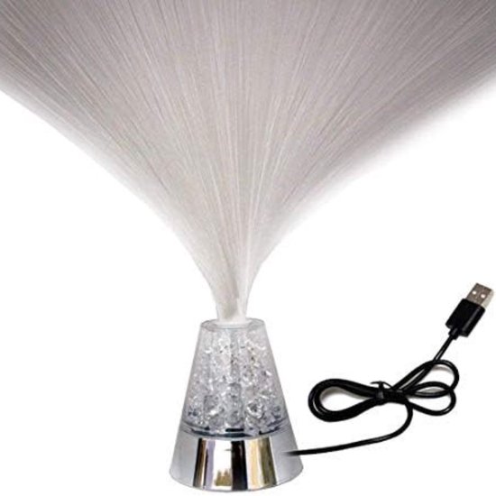 Lampe à fibre optique - Lampe à fibre - Lampe à fibre optique avec changement de couleur
