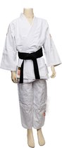Judopak Nihon Rei 2.0 borduring | Rood (Maat: 140)