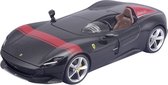 Bburago Ferrari R&P Monza SP1, schwarz/rot 1:20 Auto