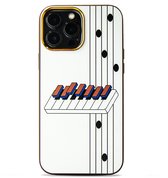 iPhone 14 Pro Max hoesje - magsafe hoesje / Starcase Piano - Synthesizer - Sterren / iPhone hoesje met Magsafe