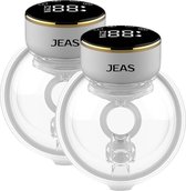 Jeas® - Elektrische Draadloze Borstkolf - Kolf apparaat - 2 Stuks - Handsfree & Draagbaar