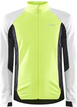 Craft Fietsjack Winter Heren Fluo Wit - ADV BIKE SUBZ LUMEN JACKET M FLUMINO ASH WHITE-L