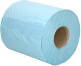 Produits Euro | Midi roll 1 couche | Tissu recyclé | Bleu | 6 x 300 mètres