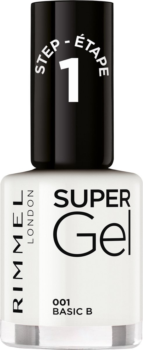 Rimmel London SuperGel Nagellak - Metallics Halloween White