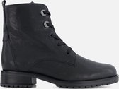 Gabor Veterboots zwart Leer - Maat 38