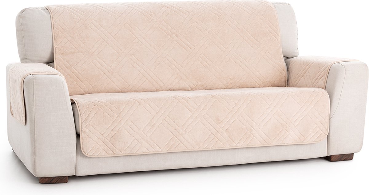 Belmarti Coral Bankbeschermer Beige - 160cm breed