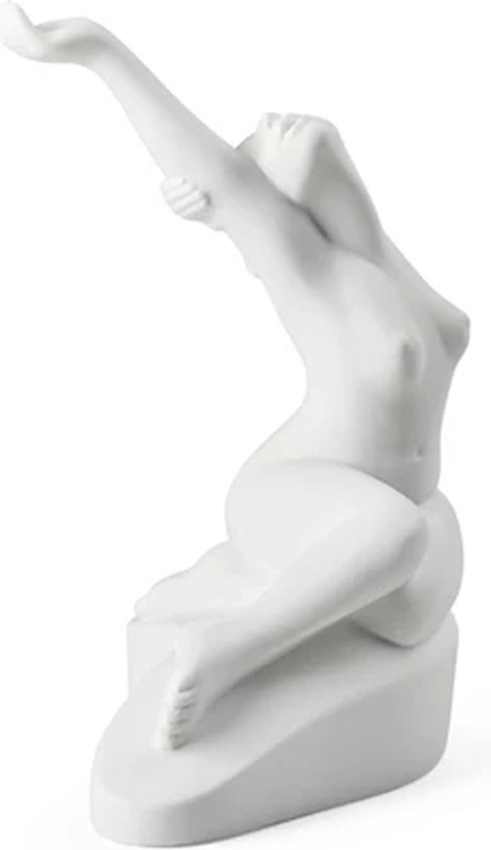 Kähler Moments of Being beeld H22.5cm Heavenly porselein wit