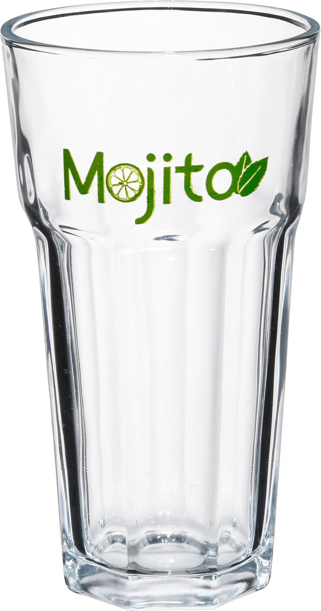 Secret de Gourmet Luxe Mojito glazen set - 4x stuks - met accessoires - 360 ml - Cocktailglazen — cadeau in Kookcadeaus - foto 3
