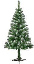 Kunstkerstboom / Kerstboom - 150 x 77 cm - Sneeuw - Incl. Voet