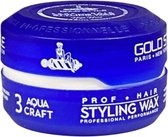 Gold Style Aqua Craft Hair Wax 6 stuks + Ottoman Hair Gel