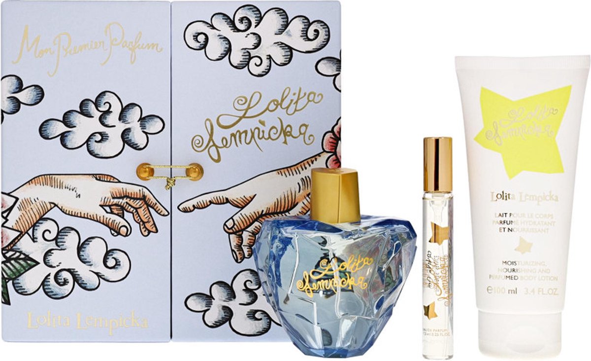 Goedkoopste Lolita Lempicka Lolita Lempicka giftset 100 ml eau de parfum spray 7,5 ml eau de parfum spray 100 ml bodylotion – cadeauset voor dames