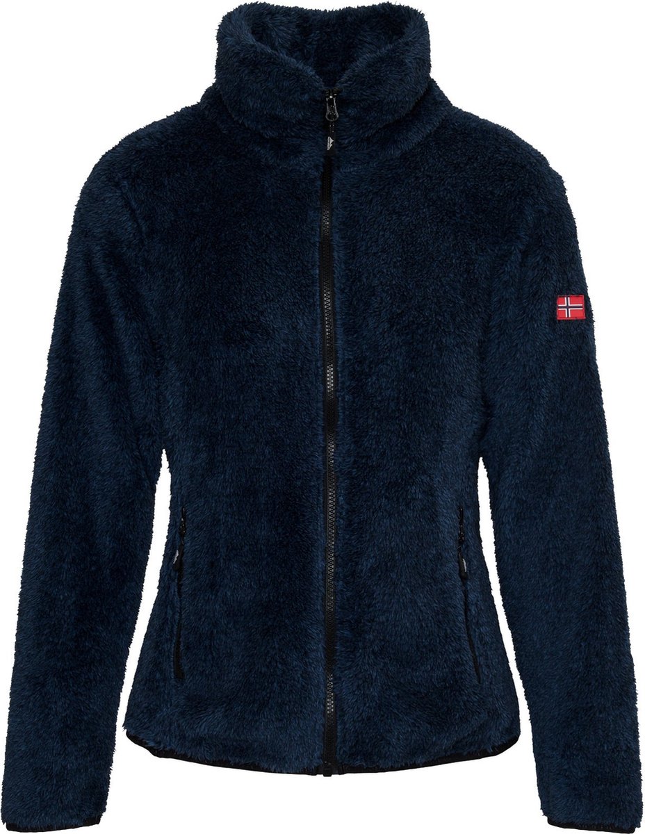 Nordberg Evy Fleece Vest Dames Sky Marineblauw