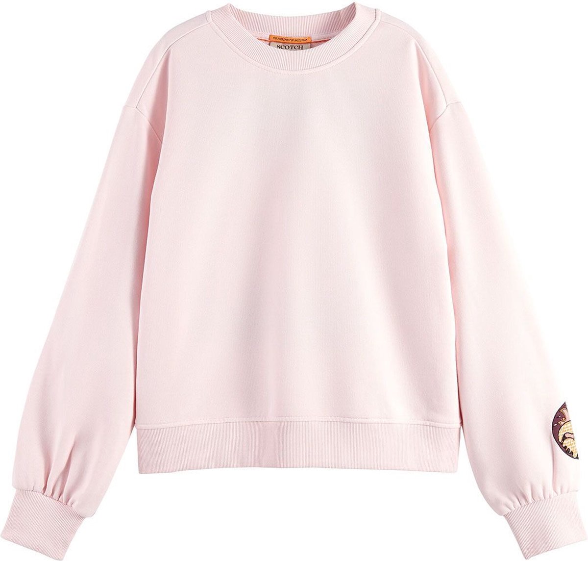 Scotch Soda Sweater Licht Roze Vrouwen Maat XL bol