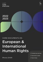 Hart Core Statutes- Core Documents on European & International Human Rights 2022-23