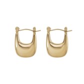 The Jewellery Club - Elin earrings gold - Oorbellen - Dames oorbellen - Stainless steel - Goud