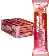 Pro!Brands | Protein Bar | Strawberry Yoghurt | 24 Stuks | 24 x 45 gram