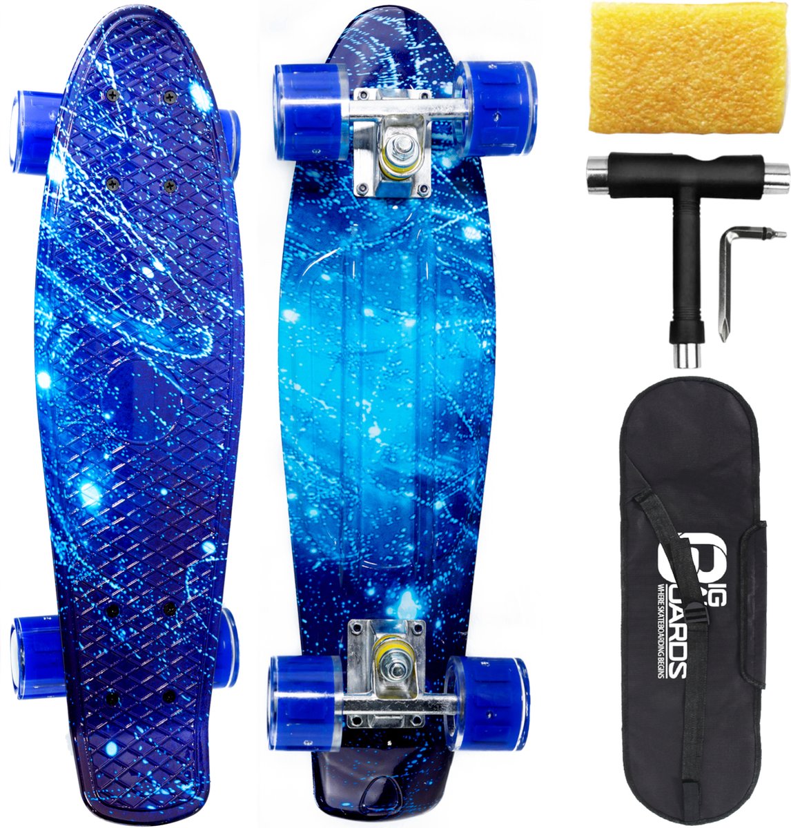 Big Bang Boards® Milky Way – Mini Cruiser – Skateboard Filles & Garçons –  Pastel –... | bol