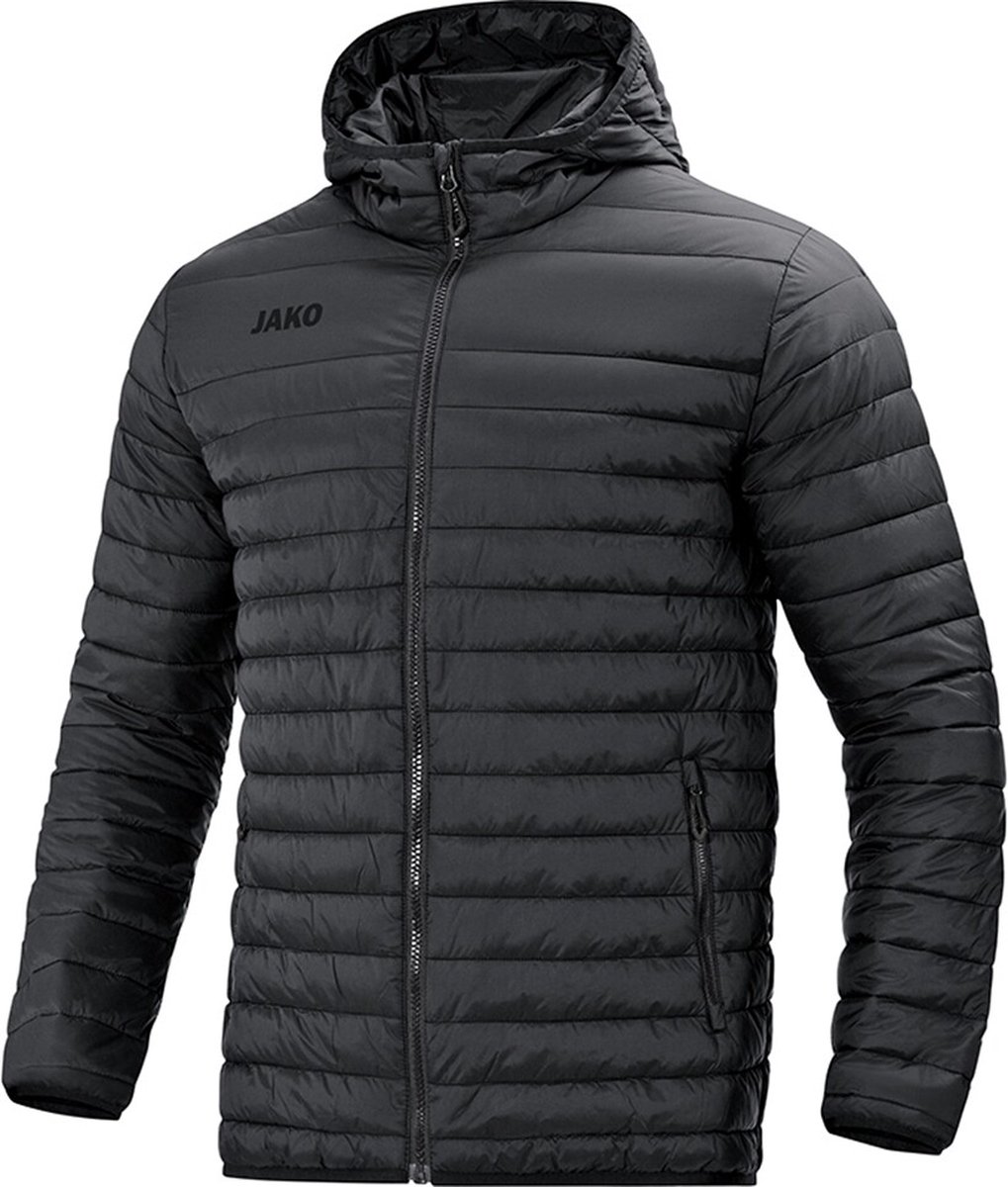 Jako - Stepp Jacket Junior - Steppjas - 152 - Zwart