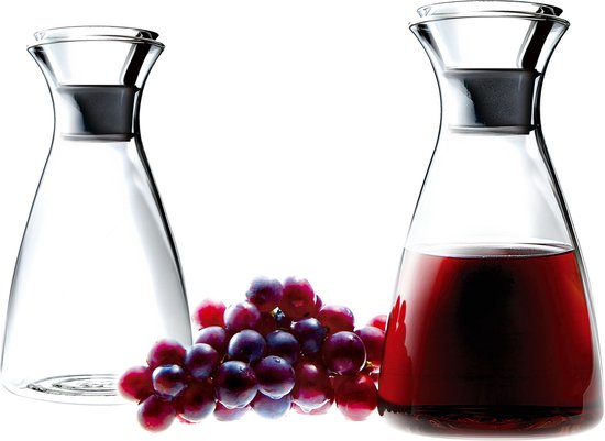 Eva Solo - Karaf Drupvrij 1 liter - Borosilicaatglas - Transparant -