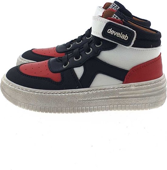 Develab 45897 sneaker boots rood / combi, 27