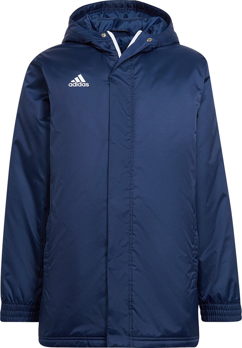 adidas Entrada 22 Stadium Jacket Youth Voetbaljas Kinderen-116 Blauw