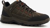 Chaussures de randonnée homme en cuir Mountain Peak A - Marron - Taille 46 - Semelle amovible