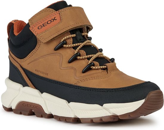Geox Flexyper Plus jongens boot - Cognac - Maat 35