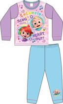 Cocomelon pyjama meisjes - paars - CoCo Melon pyama - maat 92