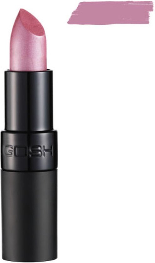 GOSH Velvet Touch Lippenstift – Farbe 82 Exotic, Samtiger Look & Intensive Pigmentierung