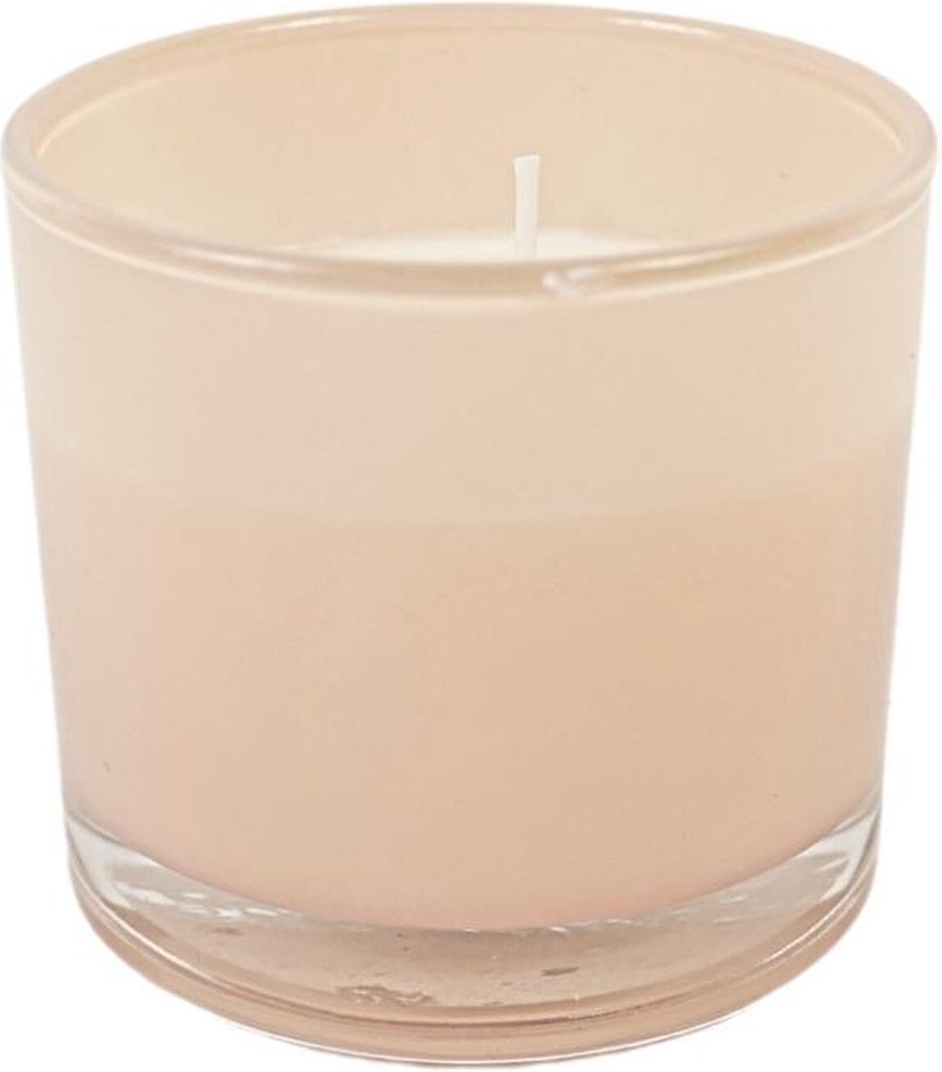 Spaas geurkaars summer spritz roze 9 cm Circa 30 uur