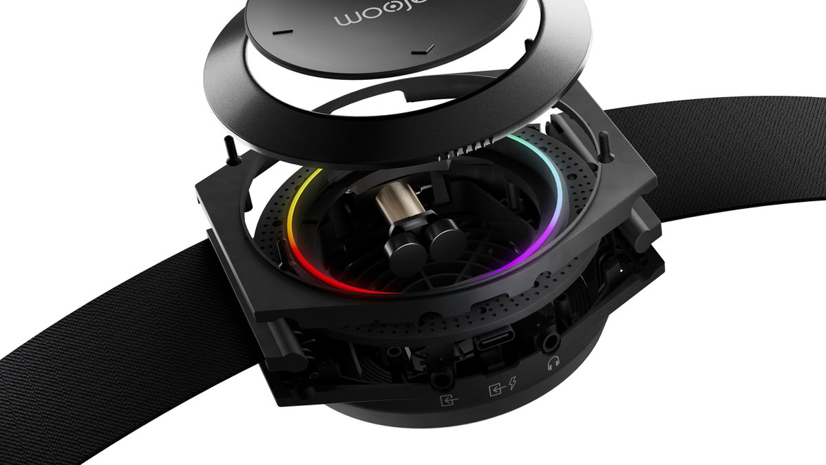 Cintura Aptica Woojer Strap 3 Nera - Aperta Mai Usata