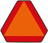 Markeringsbord - ECE 69R - Rood/oranje - Voor langzaam verkeer