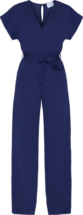 Foto: Sisters point girl ju v dames jumpsuit navy maat l