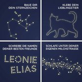 Homery Sterrenhemel, 400 lichtgevende sterren, zelfklevend, met sterke helderheid, fluorescerende lichtgevende sterren, muursticker & wanddecoratiestickers, voor baby, kinder- of slaapkamer, lichtgevende sterren