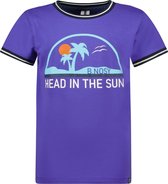 T-shirt garçon B.Nosy Head in the Sun Deep Purple